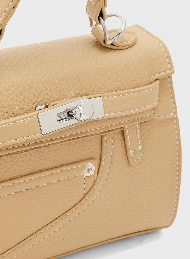ELLA Satchel With Buckle