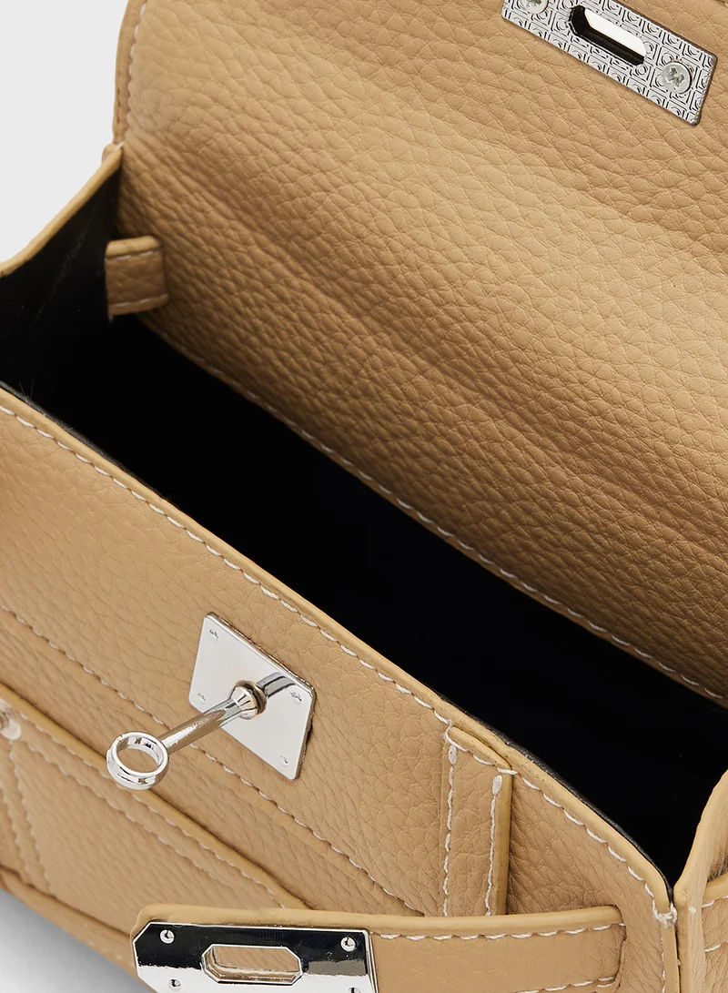 ELLA Satchel With Buckle
