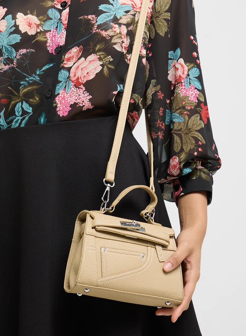 ELLA Satchel With Buckle