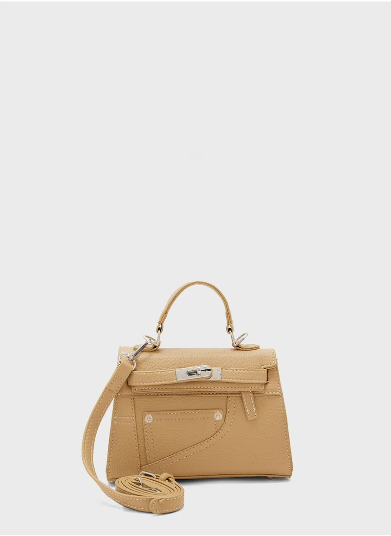 ELLA Satchel With Buckle