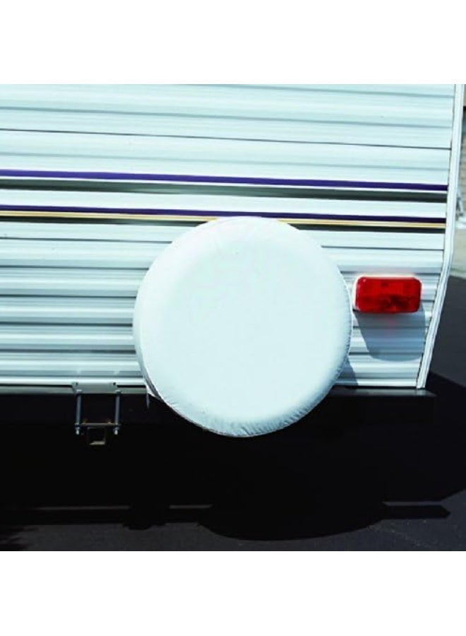 ADCO 1751 Polar White Vinyl Spare Tire Cover A (Fits 34" Diameter Wheel) - Image 2