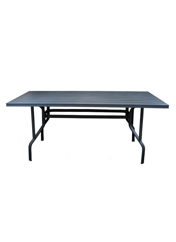 Schondor Furniture Rome | 6 Seater | Dining Table | Outdoor Furniture | Made in Aluminum Cast | Patio | Garden | Restaurants  - Image 1
