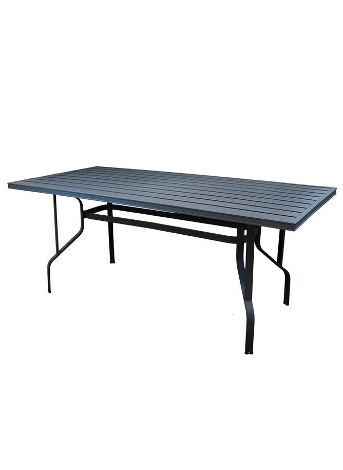 Schondor Furniture Rome | 6 Seater | Dining Table | Outdoor Furniture | Made in Aluminum Cast | Patio | Garden | Restaurants  - Image 2