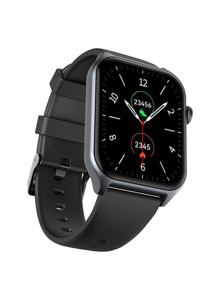 ريفرسونج ساعة RIVERSONG Motive 9E الذكية بشاشة Amoled مقاس 2.01 بوصة . اسود - Image 1