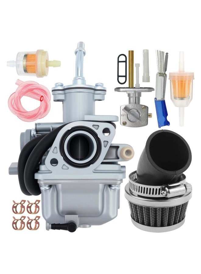 Carbman Carburetor Compatible with Yamaha Raptor 80 YFM80 YFM80R YFM50 ATV Quad Carby 2002-2008 Carb YFM100 Champ 100 1987-1991 Carb with Switch - Image 1