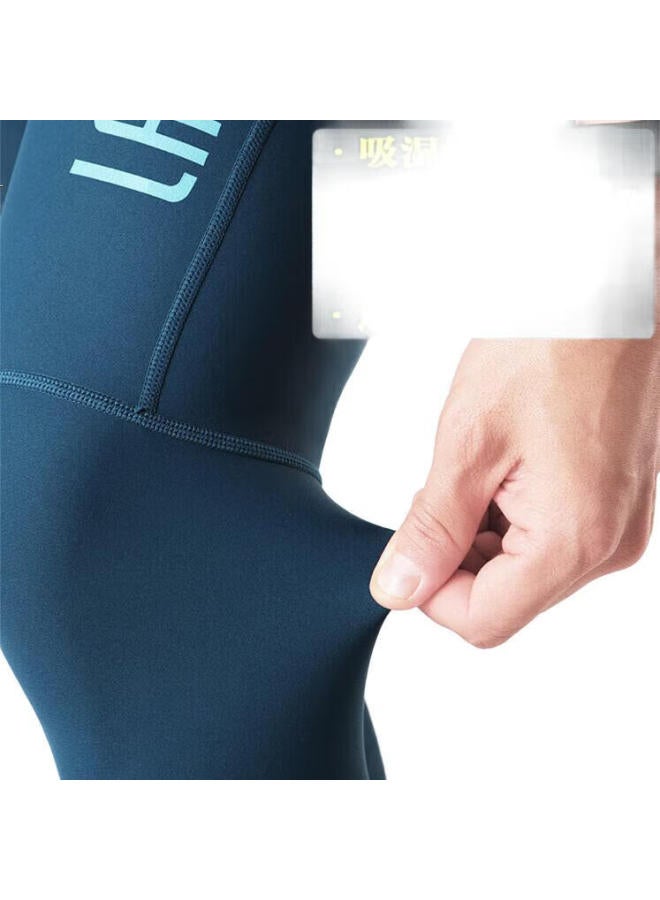 Lampada Cycling Pants, Men'S Long Trousers, Spring And Autumn Bicycle Pants, Mountain And Road Bike Xuri Long Pants, Blue, M - Image 1