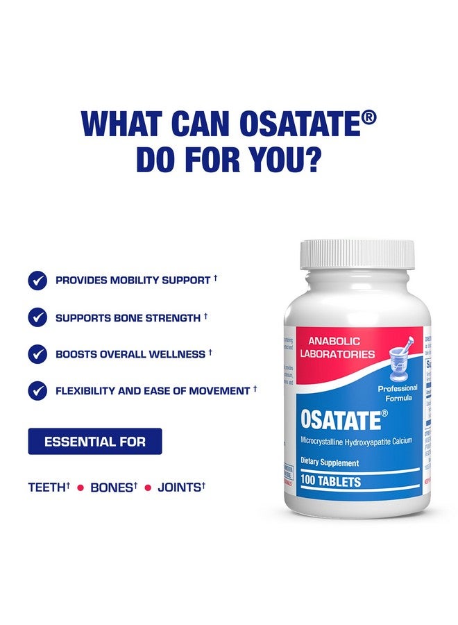 Anabolic Laboratories Remineralizing Calcium Hydroxyapatite Supplement - Clinical Formula Osteo Bone Health Supplement for Women & Men with Bioavailable Calcium Phosphate MHCC Complex for Density & Strength - 100 Servings - Image 5