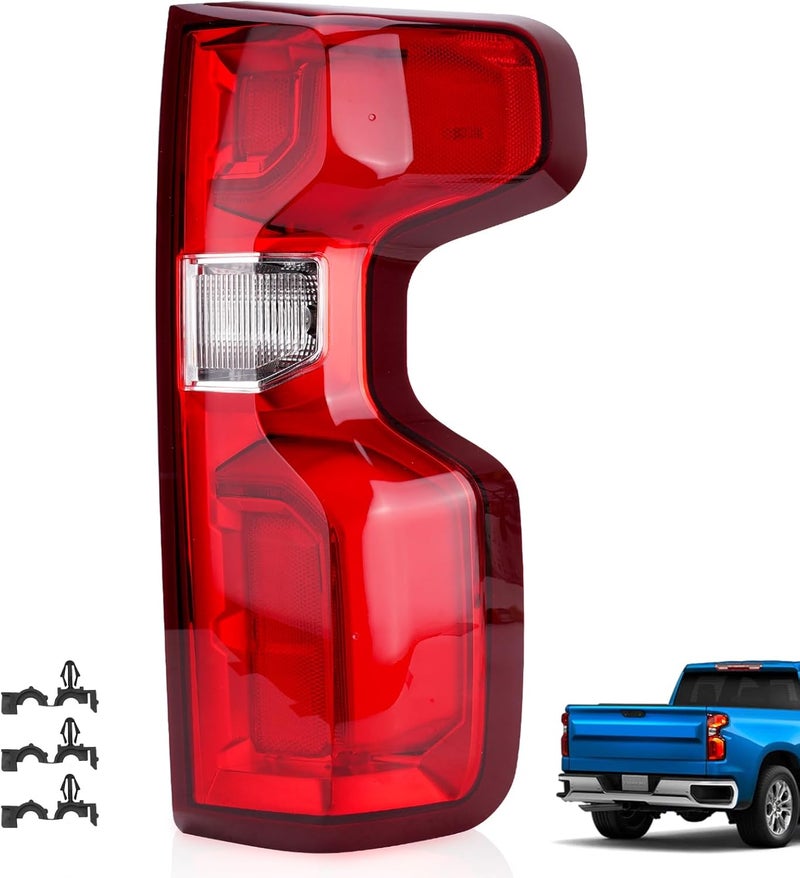 TEMSONE OEM Style LED Tail Light Assembly for 2019-2023 Chevy Silverado - Rear Right Passenger Side - Image 1