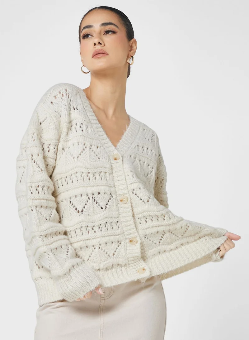 DEBENHAMS V-Neck Cardigan