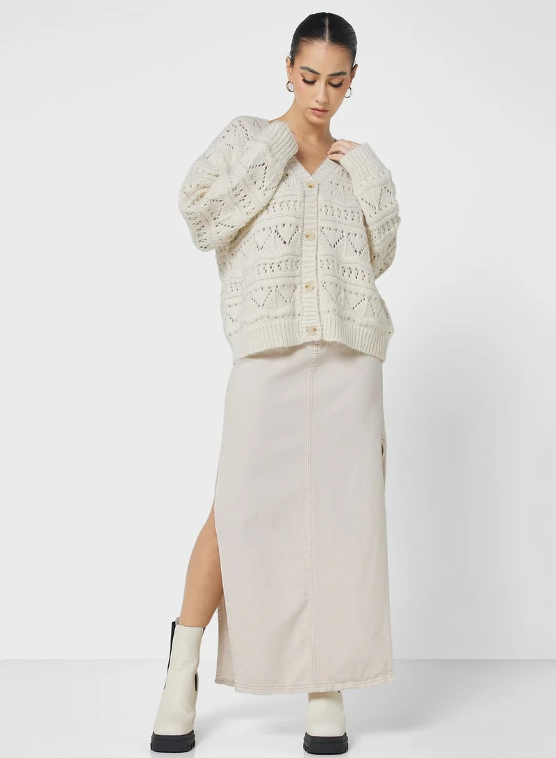 DEBENHAMS V-Neck Cardigan