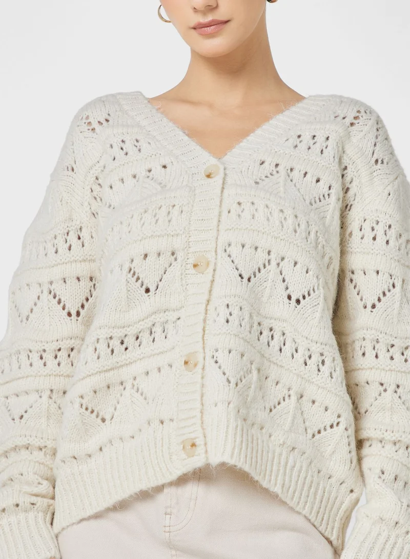 DEBENHAMS V-Neck Cardigan