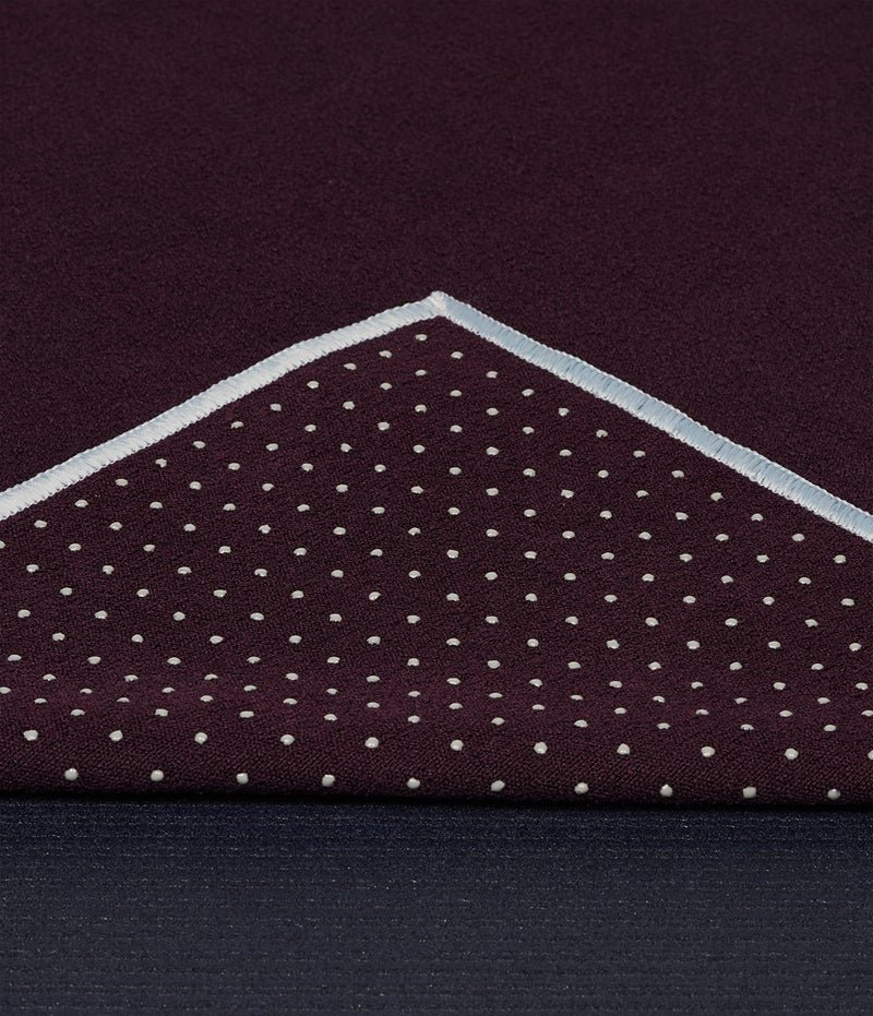 Manduka Yogitoes Hot Yoga Mat Towel - 71" | Moisture Activated Grip | Patented Silicone Nubs | Highly Absorbent, Durable & Easy Care | Made from Recycled Materials | 71 x 24 Inches | Indulge - Image 3