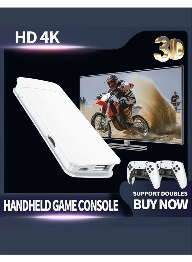 فيكسا برو وحدة تحكم ألعاب كلاسيكية لاسلكية M15 | عصا ألعاب 4K HD جاهزة للتوصيل والتشغيل للتلفزيون | أكثر من 20,000 لعبة كلاسيكية مدمجة | وحدات تحكم لاسلكية 2.4 جيجاهرتز | مجموعة ألعاب فيديو لشخصين للأطفال والكبار - Image 3