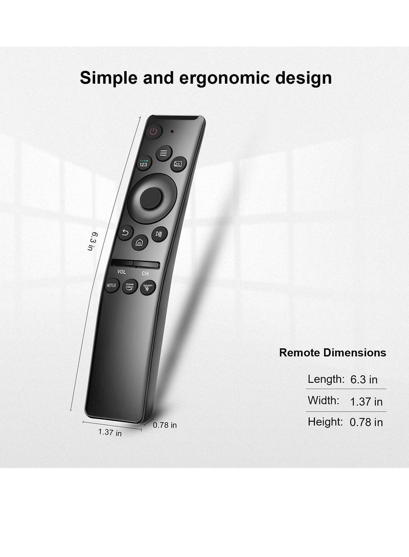 Universal Remote-Control for Samsung Smart-TV, Remote-Replacement of HDTV 4K UHD Curved QLED and More TVs, with Netflix Prime-Video Buttons - Image 4