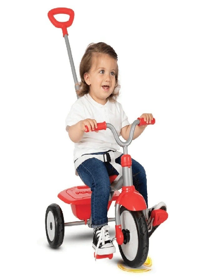smarTrike FOLDING FUN TRICYCLE RED