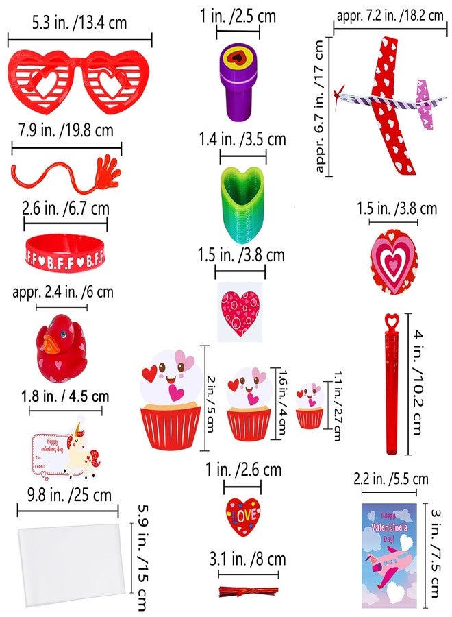 وينلين مجموعة وينلين المكونة من 236 قطعة من أدوات الكتابة والألعاب لعيد الحب، مثالية لحشو أكياس الهدايا، وجوائز عيد الحب، وهدايا بالجملة للأطفال والطلاب، وتوزيعات حفلات عيد الحب، وهدايا تبادل الهدايا في الفصول الدراسية. - Image 5