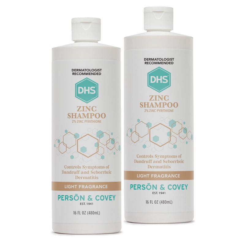 DHS Zinc Shampoo, 16 Oz (Pack of 2) - Image 1