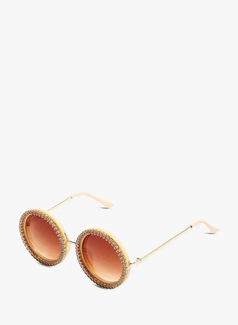 Haute Sauce Women Round Sunglasses With UV Protected Lens SS23_HSSG2226