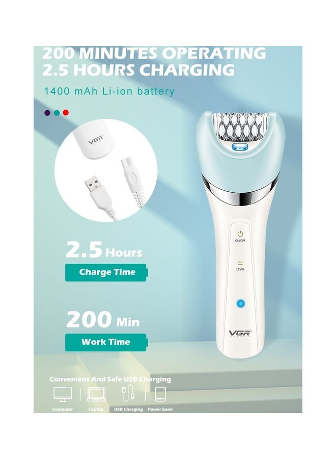 VGR Hair Electric Epilator Multicolour 700grams - Image 5