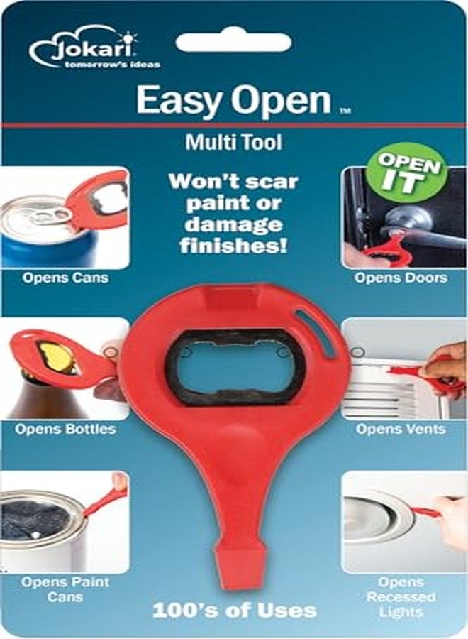 Jokari Universal Easy Open Multi Tool Pry Accessory for Drinks, Paint Cans, Household Fixtures and More. Durable Plastic Gadget Wedges, Pries and Opens Stuck Home Air Filter Covers, Lids or Latches - Image 3