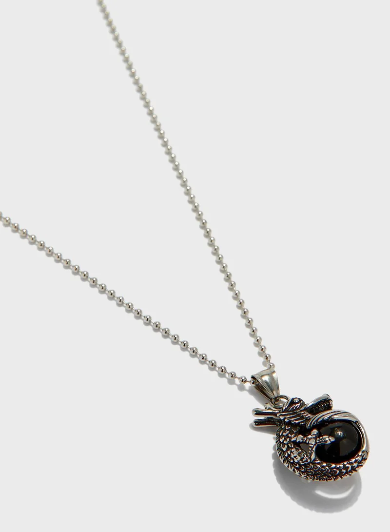 Seventy Five Dragon Ball Necklace
