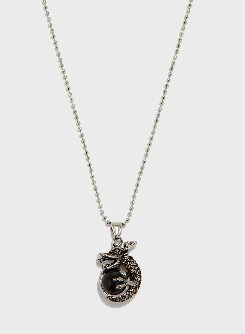 Seventy Five Dragon Ball Necklace
