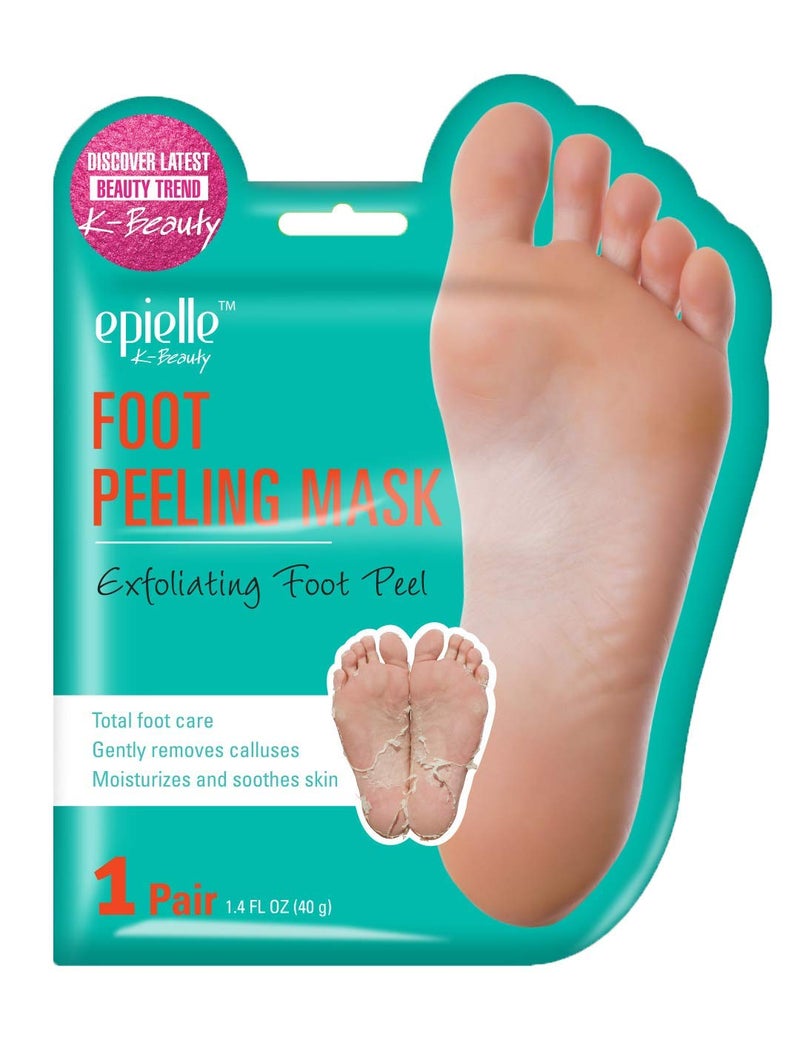 Epielle Foot Peel Mask | 2 Pairs | For Cracked Heels, Dead Skin & Calluses | Smooth & Repair Rough, Dry Skin | Beauty Gift, Spa Day, Gift Set | Korean Skincare - Image 2