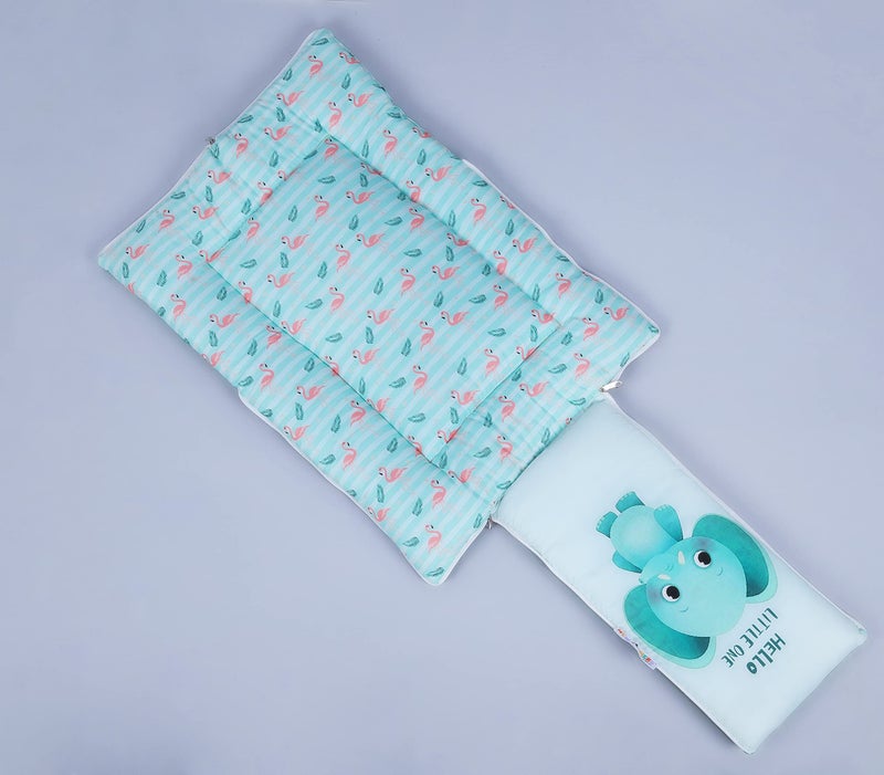 NEW COMERS® 3 in 1 Baby Bed, Sleeping Bag & Carry Nest, Cotton Baby Bedding for New Born & Infant, Travel Friendly Portable Bassinet, for Baby Carrying & co Sleeping, Unisex Baby Sleeping Bed-805 - Image 3
