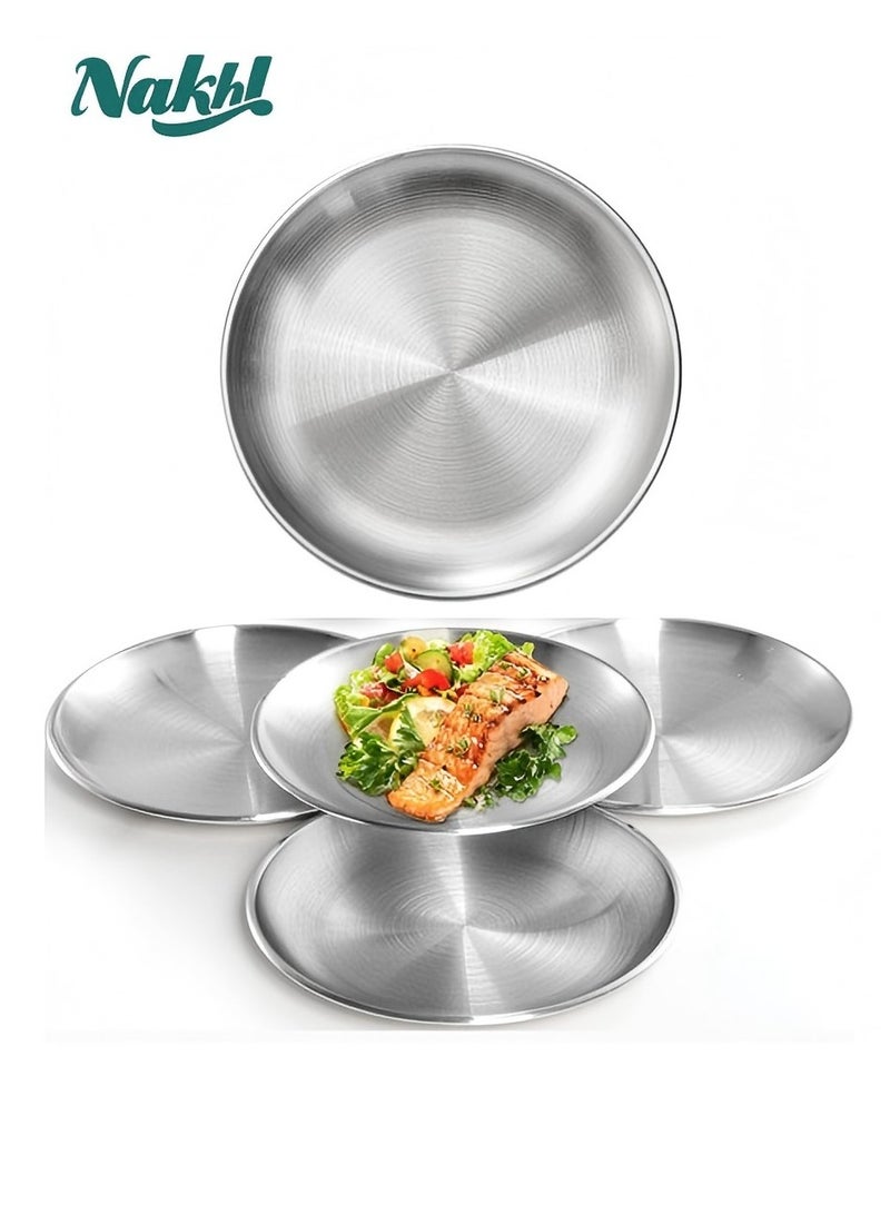 5 قطع صفيحة من الفولاذ المقاوم للصدأ - Image 1