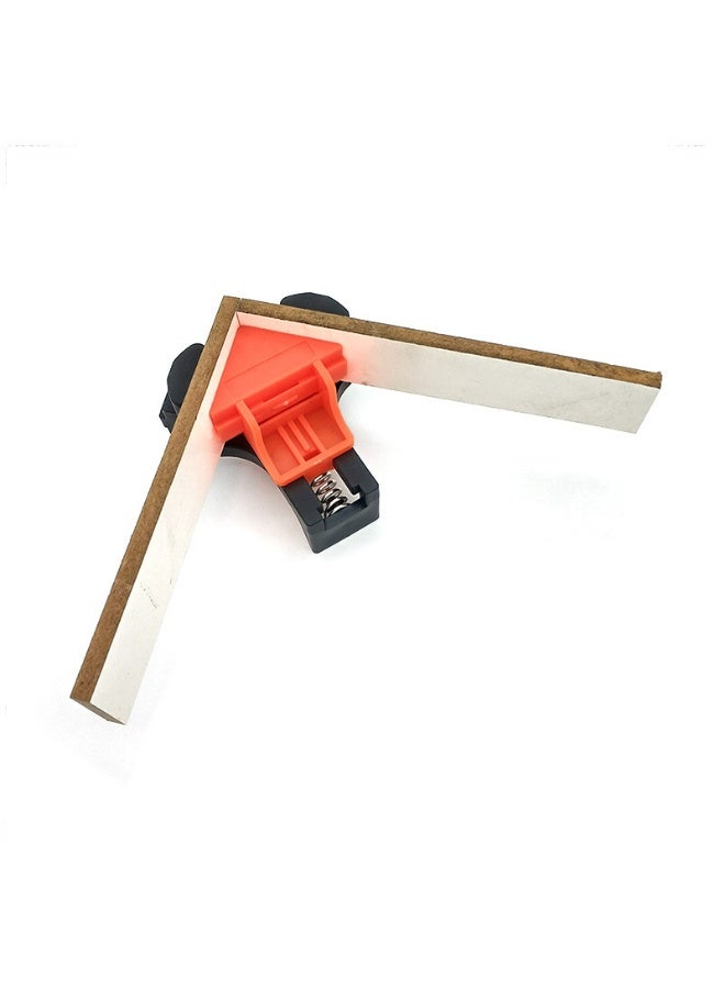 Spring Loaded Right Angle Clamp Adjustable Swing Woodworking Clip Clamp Tool Woodworking 90° Right Angle Clamps - Image 2