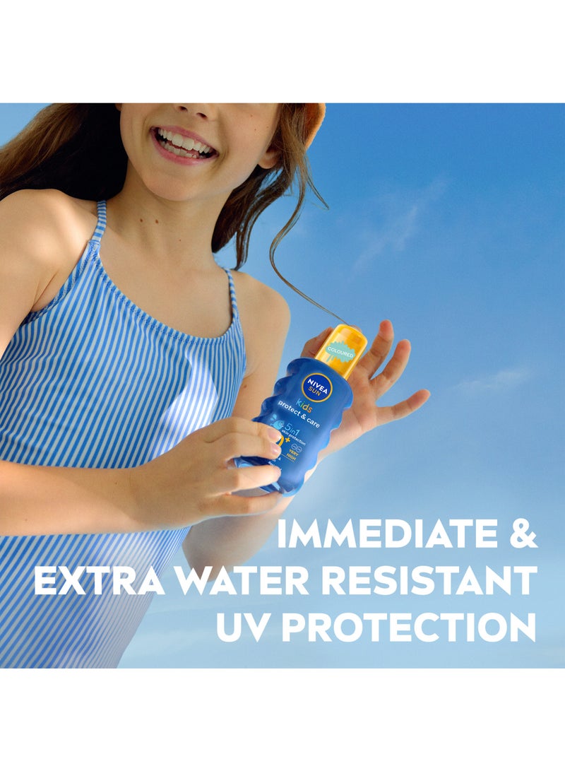 Nivea Sun Kids Protect And Care 5In1 Sunscreen Spray Spf 50+ - Image 3
