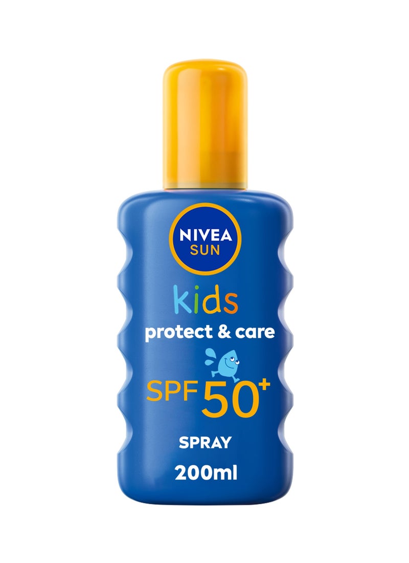 Nivea Sun Kids Protect And Care 5In1 Sunscreen Spray Spf 50+ - Image 1