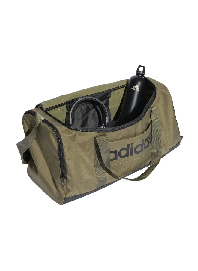 Adidas Adidas Linear Duffel M U Green Not Sports Specific Bags For Men & Women
