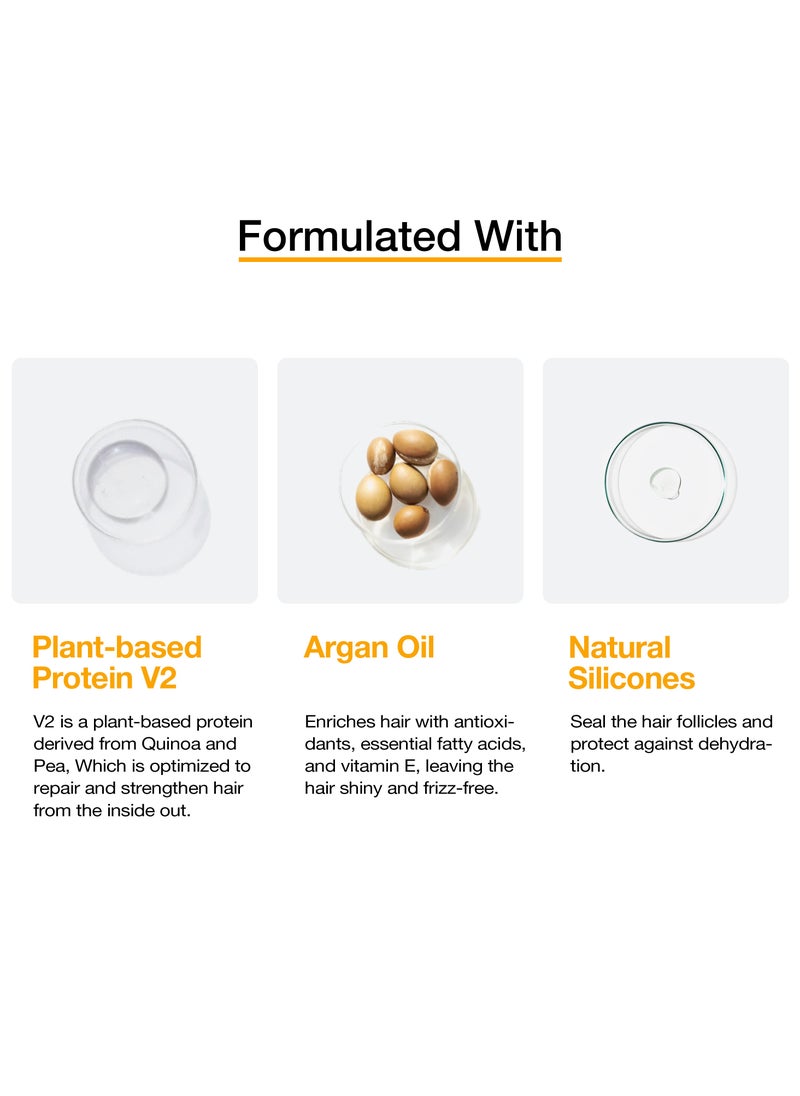 GK Hair - Argan Oil Hair Serum 50ml (Pack of 2) Styling Smoothing Strengthening Hydrating & Nourishing Heat Protection Shine For Frizzy Dry Damaged Hair - Image 1