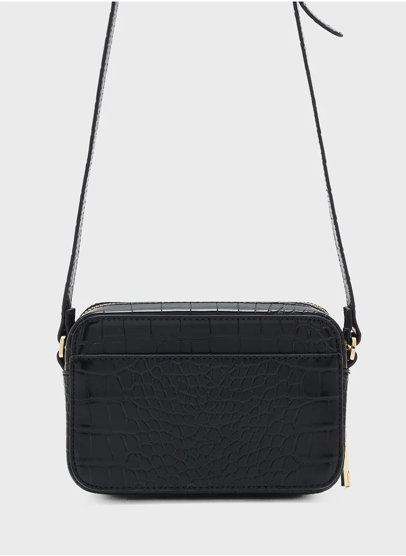 Ted Baker Stina Croc Effect Camera Bag