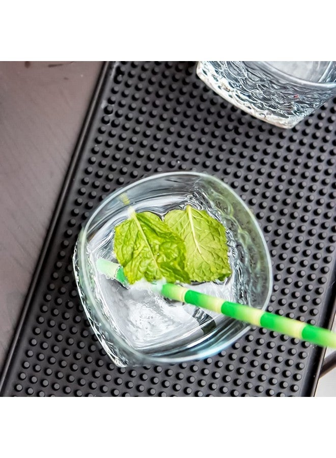 STORE 2508 Store2508 Pack of 1 PVC Rubber Non Slip Bar Service Spill Mat for Counter Top Black 18"x12" - Image 5