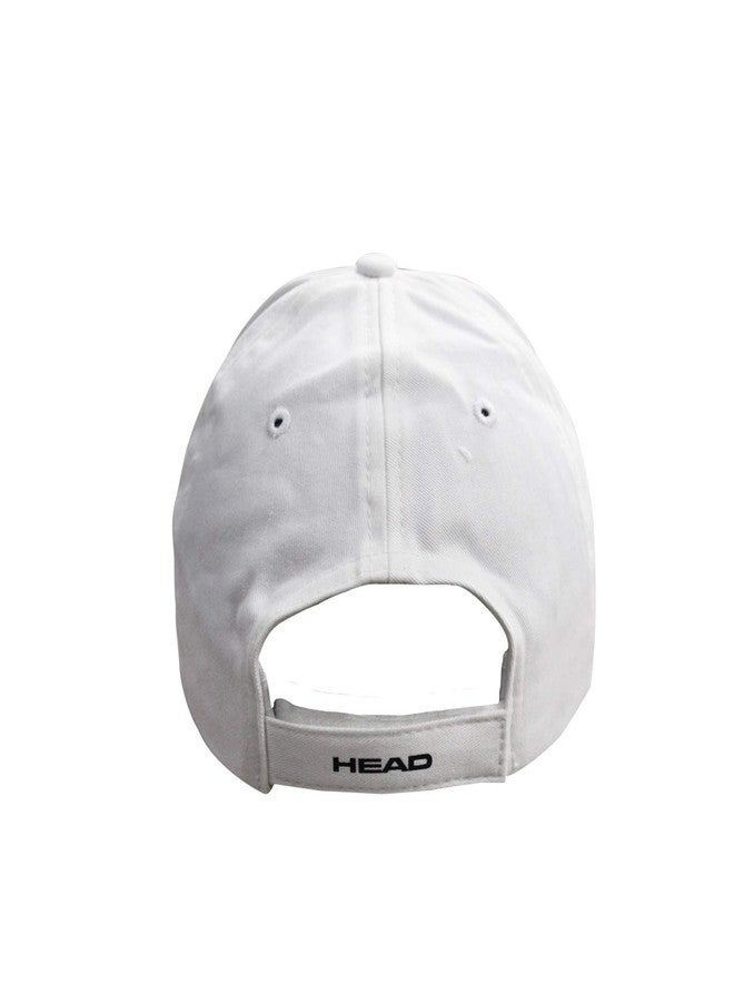 Head Cap Club Polyester Cap (White) - Image 3