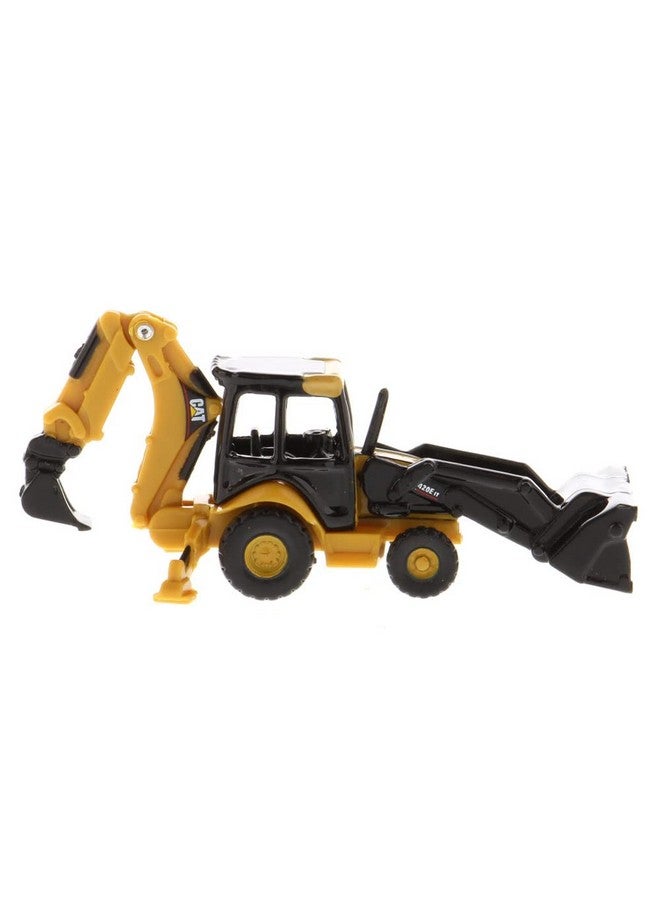 Diecast Masters Cat Micro 420E Backhoe Loader - Micro-Constructor Series 85973DB - Image 2