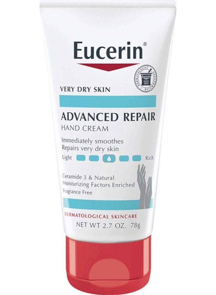 Eucerin Advanced Repair Hand Cream 78g - Image 1