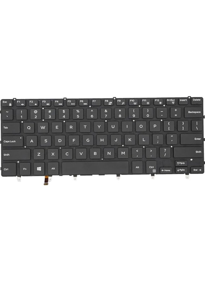 ماركة غير محددة لوحة مفاتيح بديلة لجهاز Dell XPS 15 9550 9560 9570 Precision 5510 5520 5530 5540 & inspiron 15 7558 7568 كمبيوتر محمول Dell Precision 5510 لوحة مفاتيح مع تخطيط أمريكي بإضاءة خلفية P/N: 0VC22N 0GDT9F  - Image 1