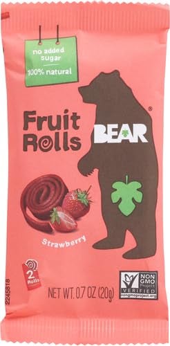 Bear ApplePear Strawberry Fruit Rolls 07 oz - Image 3