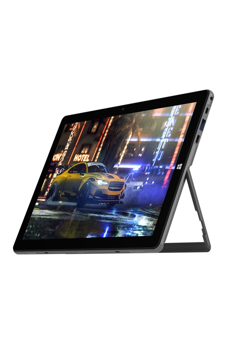 iWork 20 Pro 2-In-1 Laptop Touchscreen With 10.5-Inch Display, Celeron N4120 Processor / 8GB RAM / 128GB ROM / Grey