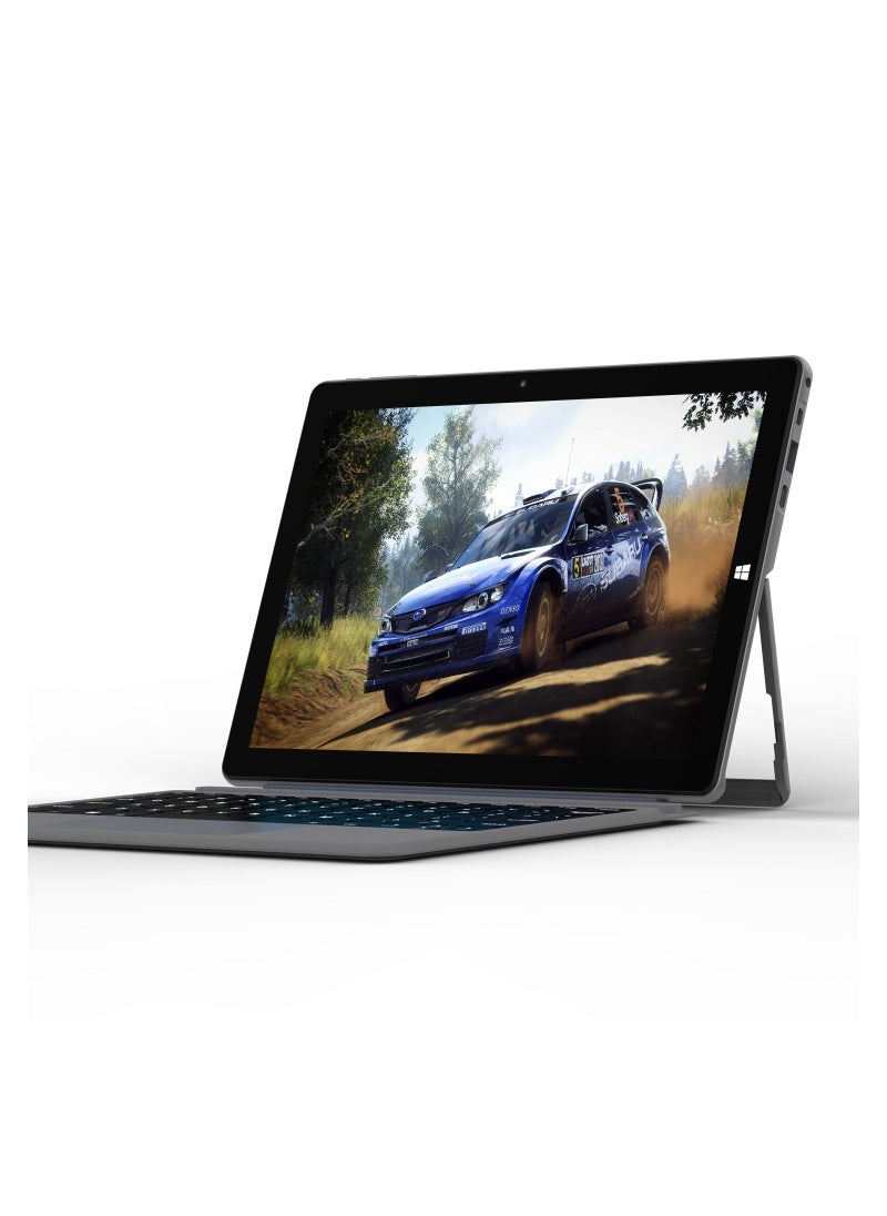 iWork 20 Pro 2-In-1 Laptop Touchscreen With 10.5-Inch Display, Celeron N4120 Processor / 8GB RAM / 128GB ROM / Grey