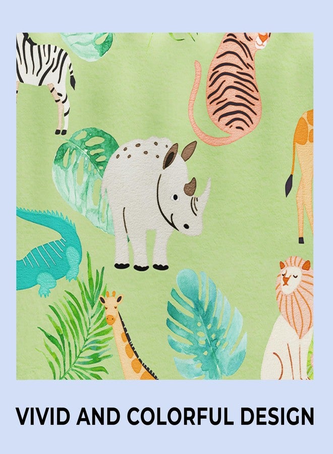 Posh Peanut Super Soft Baby Blankets for Boys, Girls & Newborns - Plush Patoo Stroller Blanket in Viscose from Bamboo (40" x 40") Safari Animals - Image 5