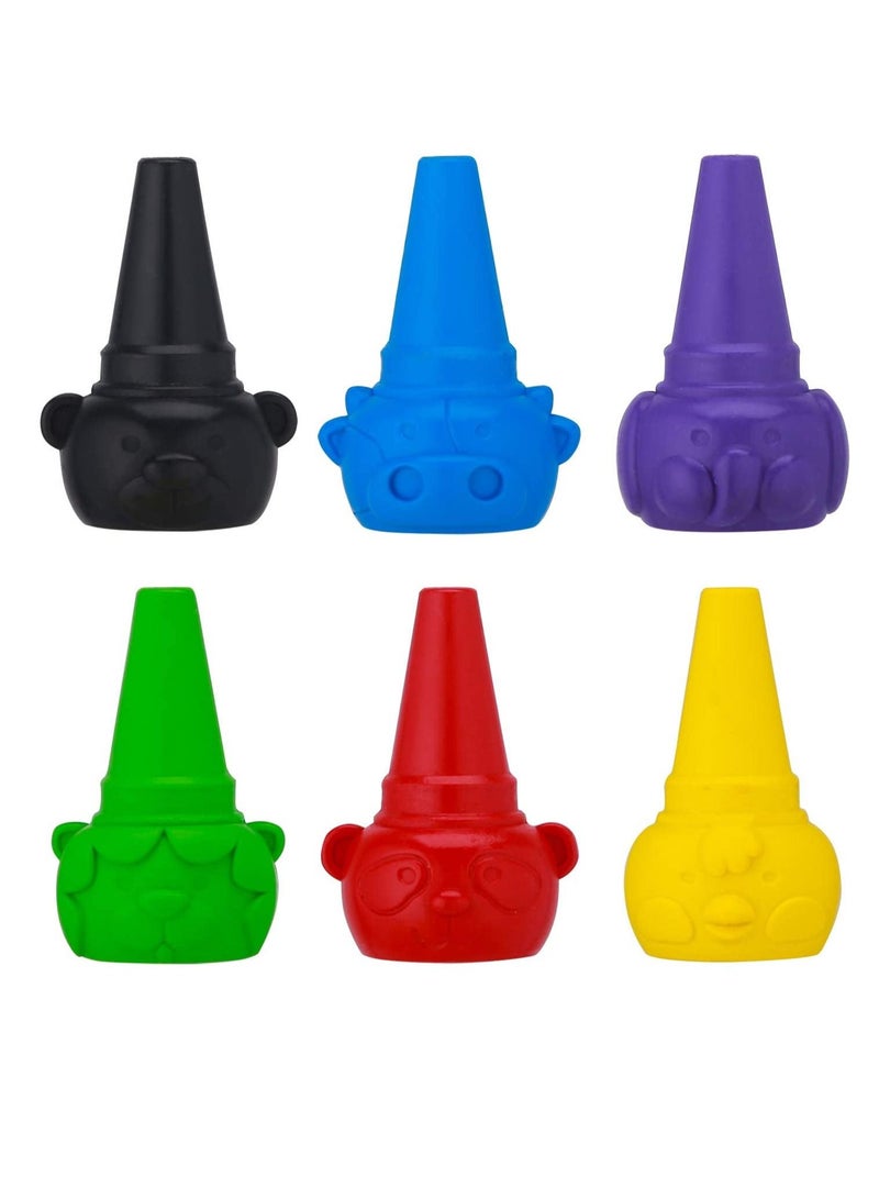 Deli 6-Piece Finger Color Multicolour - Image 2