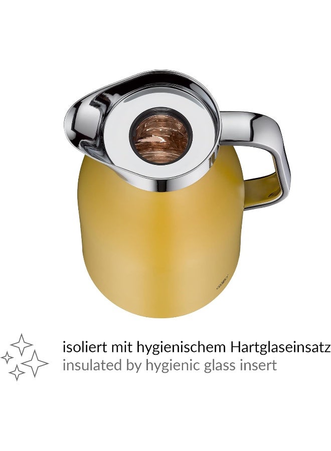 Alfi Skyline Tea Flask S.Mustard 1L Chrome - Image 2