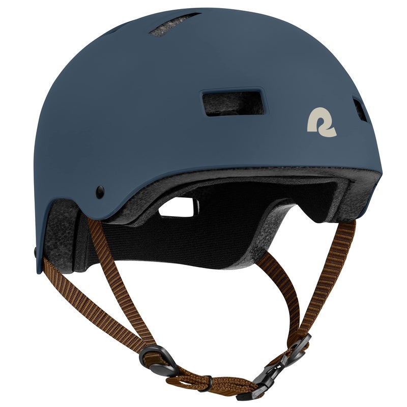 Retrospec Dakota Bicycle / Skateboard Helmet for Adults - Commuter, Bike, Skate, Scooter, Longboard & Incline Skating - Highly Protective & Premium Ventilation- Large - Matte Navy - Image 1