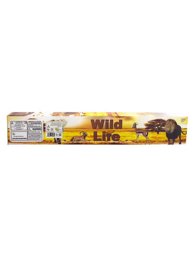Galaxy - Galaxy 6-Pack Nature World Wild Animals Toy Set | Realistic Mini Wildlife Figures | Safari Animal Playset for Kids - Image 1