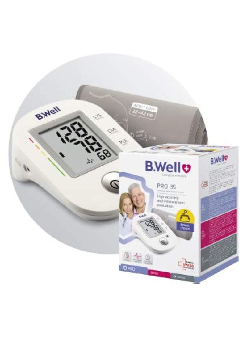 B.Well سويسري جهاز قياس ضغط الدم الأوتوماتيكي B.Well PRO-35-ML - Image 1