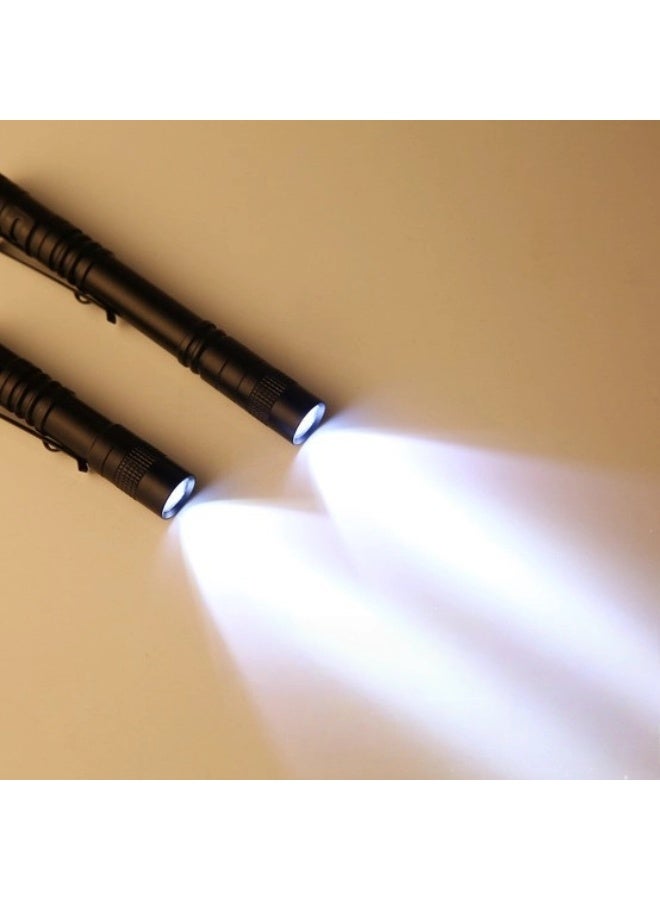 Compact 9.1cm High Lumen LED Flashlight with Durable Build and Convenient Clip for Versatile Portable Illumination - Image 3